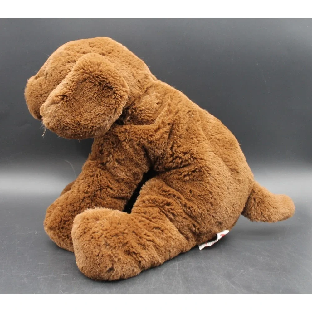 GUND Dark Brown Plush Dog Stuffed Animal Floppy Puppy Soft Toy 12